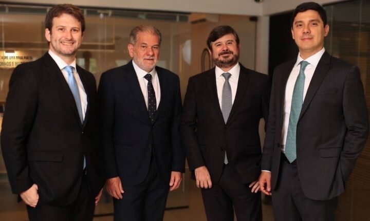 Tiago Cisneiros, Luiz Mário Moutinho, João Loyo e Cristiano Luzes